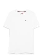 Tjm Xslim Jersey Tee White Tommy Jeans