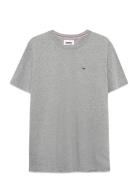 Tjm Xslim Jersey Tee Grey Tommy Jeans