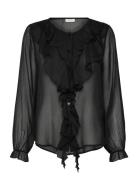 Fqditte-Blouse Black FREE/QUENT