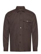 Mmgnole Serge Overshirt Brown Mos Mosh Gallery