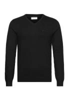 Ecovero V-Neck L/S Knit Black Lindbergh