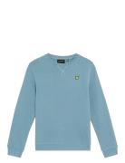 Crew Neck Sweatshirt Blue Lyle & Scott