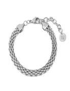 Morgan Bracelet Silver Silver Bud To Rose