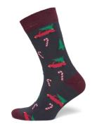 Christmas Bamboo Sock Grey Lindbergh