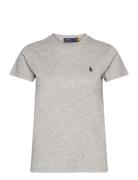 Cotton Jersey Crewneck Tee Grey Polo Ralph Lauren