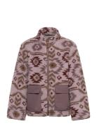 Teddy Mix Jacket Aop Pink Mikk-line