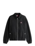Tjm Essential Flag Jacket Black Tommy Jeans