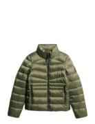 Fuji Quilt Padded Jacket Khaki Superdry Sport