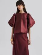 Cleo Blouse Red Malina