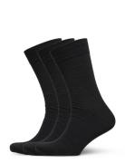 Egtved Twin Socks 3-Pack Black Egtved