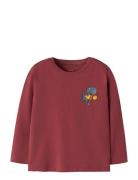 Nmmvux Ls Top Burgundy Name It