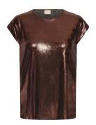 Frfranny Tee 1 Brown Fransa