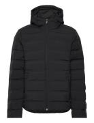 Ls Packable Embossed Logo Quilte Black Calvin Klein