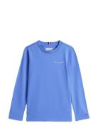 Mini Corp T-Shirt Ls Blue Tommy Hilfiger