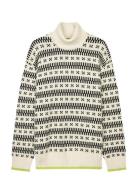 Lambswool Gustav Iceland Turtle Knit Cream Mads Nørgaard
