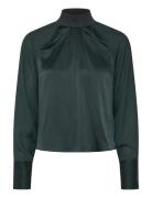 Dante6-Estela Silk Mixed Top Green Dante6