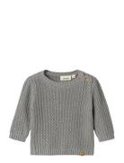 Nbmkanto Ls Knit Lil Grey Lil'Atelier