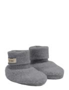 Footies Wool Fleece 2-Layer Grey Huttelihut