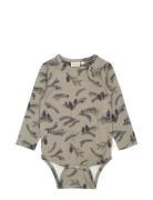 Body L/S Printed Khaki Petit Piao
