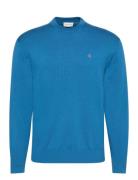 Ls Ez Cotton Crewnk Sweater 12Gg Blue Calvin Klein Jeans