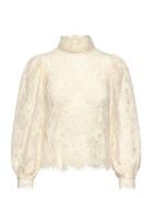 Lace Blouse Cream By Ti Mo