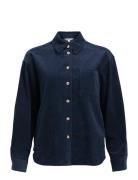 Objgala L/S Lo Shirt Noos Navy Object