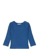 T-Shirt L/S Modal Blue Petit Piao