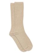 Bess Long Socks Beige Mp Denmark