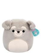 Squishmallows 30 Cm Fuzz A Mallows Shaun Schnauzer Grey Squishmallows