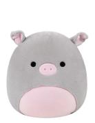 Squishmallows 50 Cm Fuzz A Mallows Bessa Pig Grey Squishmallows