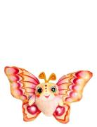 Fluffy Fly Butterfly Plush, Yellow Patterned Simba Toys