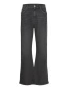 Becka Trousers Mid Waist Flared Original Grey Replay