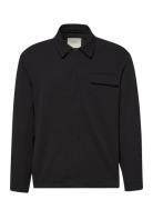 Ls Seersucker Shirt Jacket Black Calvin Klein