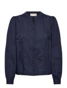 Crjassi Blouse Navy Cream