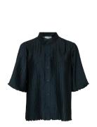 Slfelma Relaxed 2/4 Shirt B Black Selected
