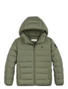 Inst. Logo Light Padded Jacket Khaki Calvin Klein