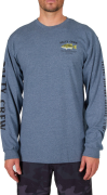 Salty Crew Men's Bigmouth Long-Sleeve Premium Tee Athletic Heather