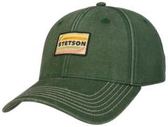Stetson Baseball Cap Cotton Washed Green