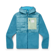 Cotopaxi Women'S Trico Hybrid Hooded Jacket Blue Spruce/Drizzle