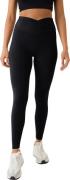 Women's Borg Cross Tights Black Beauty