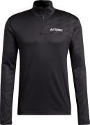 Adidas Men's Terrex Multi Half-Zip Long Sleeve Tee Black