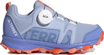Adidas Kids' Terrex Agravic BOA Trail Running Shoes Sogold/Bludaw/Bluf...