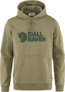 Men's Fjällräven Logo Hoodie Light Olive