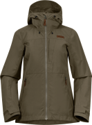 Bergans Women's Nordmarka Leaf Light Wind Jacket Green Mud