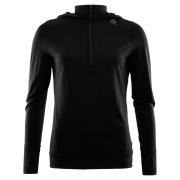 Aclima LightWool Hoodie Woman Jet Black