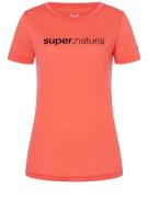 super.natural Women's 3D Signature Tee Living /Jet Black