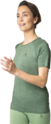 Women's T-shirt Crew Neck S/S Essential Seamless Loden Frost Melange