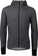 Merino Zip Hood Men's Sylvanite Grey Melange