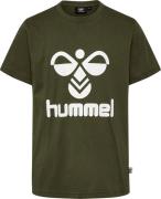 Kids' hmlTRES T-Shirt Short Sleeve Olive Night