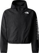 The North Face Girls' Never Stop Hooded WindWall Jacket TNF Black